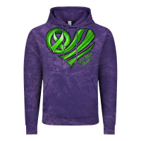 Cloud Purple mental health awareness heart Vintage Hoodie - Jasminsmagicworld