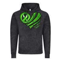 Vintage Black mental health awareness heart Vintage Hoodie - Jasminsmagicworld