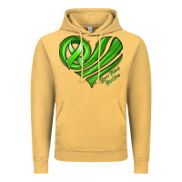 Vintage Mustard mental health awareness heart Vintage Hoodie - Jasminsmagicworld