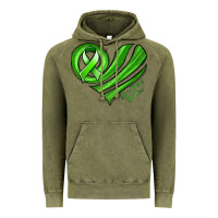 Vintage Olive mental health awareness heart Vintage Hoodie - Jasminsmagicworld