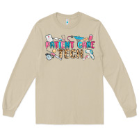 Mushroom patient care tech Long Sleeve Tee - MaliasSmallBusiness