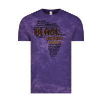 Cloud Purple black history month Vintage Tee - MaliasSmallBusiness
