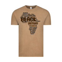 Vintage Coffee black history month Vintage Tee - MaliasSmallBusiness