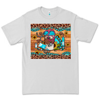 Dove Grey western gemstone sunflower nurse Premium Tee - JahusDesignShop