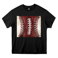 Black american football and baseball Heavy Core Tee - BarkalooDesign