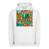 Pigment Lunar Rock american football coffee cups with butterfly and leopard seamless patt Urban Hoodie - BundleAndBundleShop