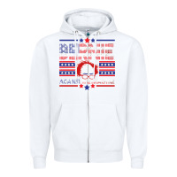 White Bernie Against The Machine Zipper Hoodie - Bettercallsaul