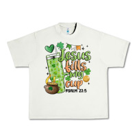 Pistachio st. patricks day jesus fills my cup Urban Heavy Tee - MaliasSmallBusiness