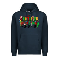 Navy certified nursing assistant Premium Hoodie - CowGirlArtShop