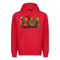 Red certified nursing assistant Premium Hoodie - CowGirlArtShop