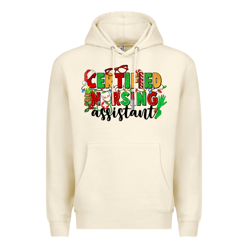 Certified Nursing Assistant Premium Hoodie by CowGirlArtShop | Teevron