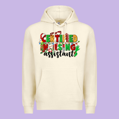 Certified Nursing Assistant Premium Hoodie Designed By Cowgirlartshop