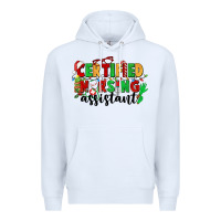White certified nursing assistant Premium Hoodie - CowGirlArtShop