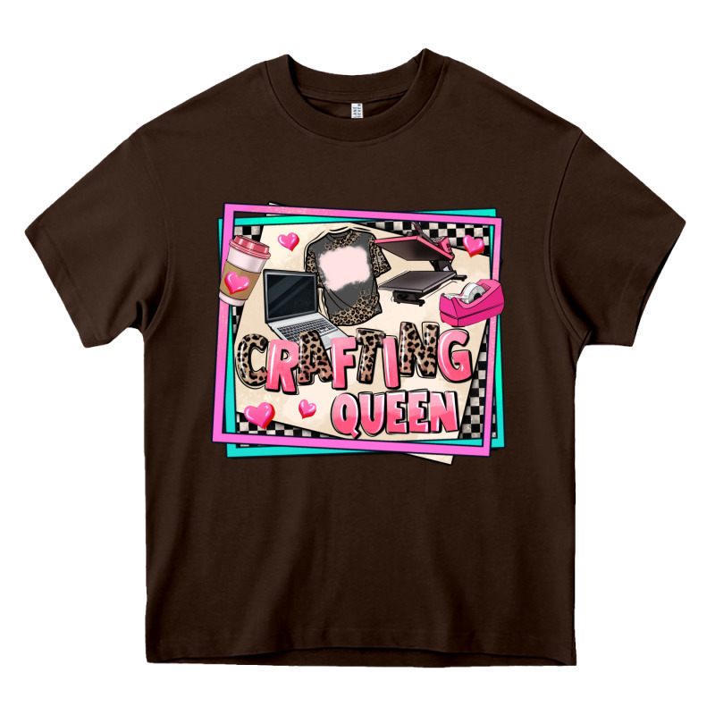 Crafting Queen Heavy Core Tee by AdoDesignShop | Teevron