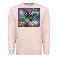 Pale Pink 4 20 marijuana holiday Premium Sweatshirt - TumblerDesignByShophia