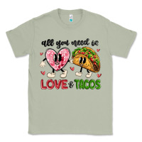 Matcha all you need is love and tacos Classic Tee - MaliasSmallBusiness
