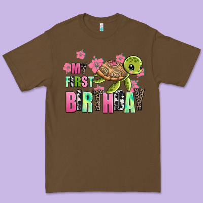 Mu First Birthday Premium Tee Designed By Adodesignshop