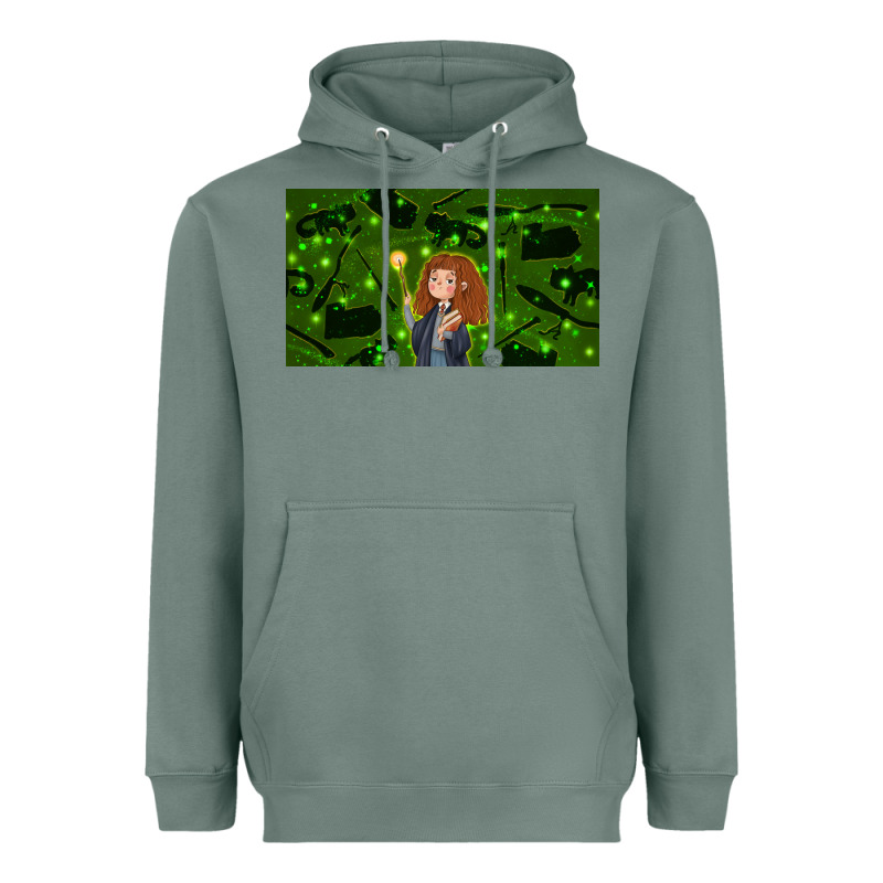 Wizard Girl And Cat Heavyweight Hoodie by TumblerDesignByShophia | Teevron
