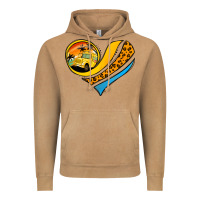 Vintage Camel school bus heart Vintage Hoodie - Jasminsmagicworld
