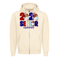 Sandshell Quarantined Senior 2020 American Football Zipper Hoodie - Bettercallsaul