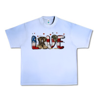 Grape Ice love army Urban Heavy Tee - MaliasSmallBusiness
