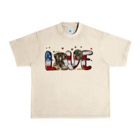 Sandshell love army Urban Heavy Tee - MaliasSmallBusiness
