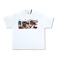 White love army Urban Heavy Tee - MaliasSmallBusiness