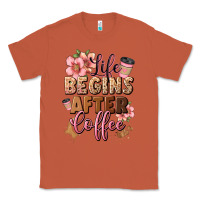 Copper life begins after coffee Classic Tee - JahusDesignShop