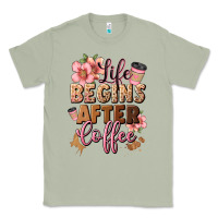 Matcha life begins after coffee Classic Tee - JahusDesignShop