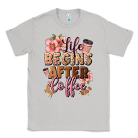 Moon Dust life begins after coffee Classic Tee - JahusDesignShop