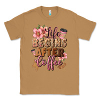 Toasted Coconut life begins after coffee Classic Tee - JahusDesignShop