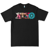 Black xoxo braunvieh cow Premium Tee - AdoDesignShop