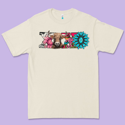 Xoxo Braunvieh Cow Premium Tee Designed By Adodesignshop