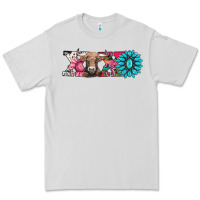 Dove Grey xoxo braunvieh cow Premium Tee - AdoDesignShop