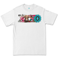 White xoxo braunvieh cow Premium Tee - AdoDesignShop