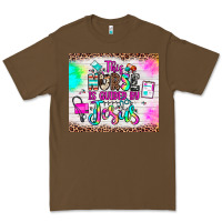 Cacao this nurse is guided by jesus Premium Tee - JahusDesignShop