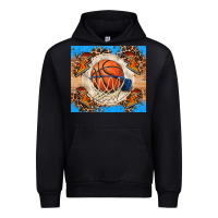 Black basketball Urban Hoodie - FaDigitalArtStudio