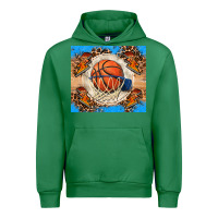 Emerald basketball Urban Hoodie - FaDigitalArtStudio