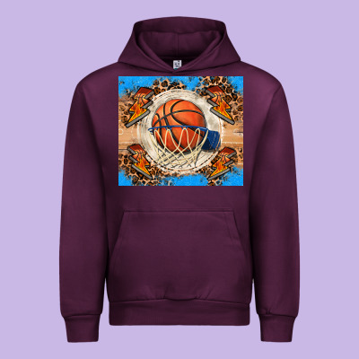 Basketball Urban Hoodie Designed By Fadigitalartstudio