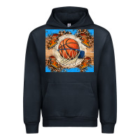Navy basketball Urban Hoodie - FaDigitalArtStudio