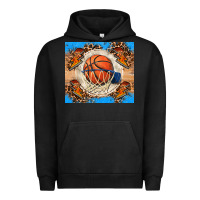 Pigment Black basketball Urban Hoodie - FaDigitalArtStudio