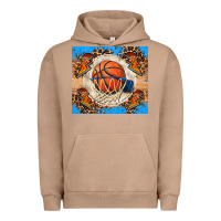 Pigment Burro basketball Urban Hoodie - FaDigitalArtStudio