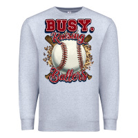 Heather Grey Busy raising ballers Premium Sweatshirt - HowdyJamesFarm