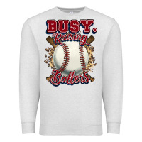 Oatmeal Heather Busy raising ballers Premium Sweatshirt - HowdyJamesFarm