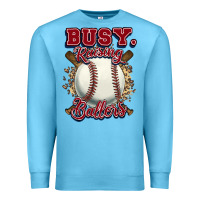Ocean Blue Busy raising ballers Premium Sweatshirt - HowdyJamesFarm