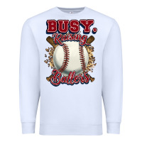 White Busy raising ballers Premium Sweatshirt - HowdyJamesFarm
