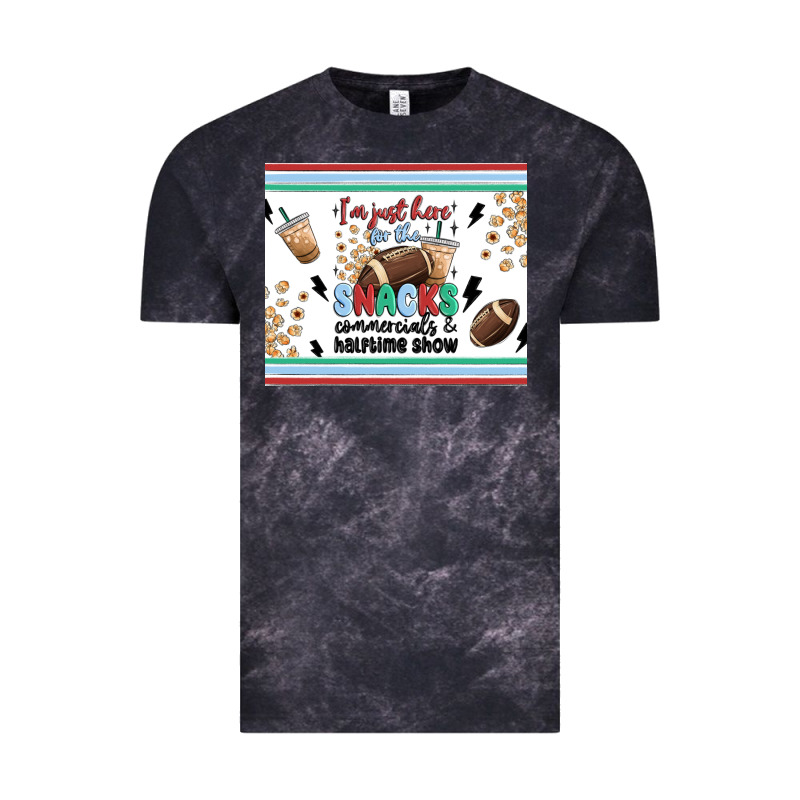 I'm Just Here For The Snacks Vintage Tee by MaliasSmallBusiness | Teevron