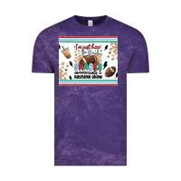 Cloud Purple i'm just here for the snacks Vintage Tee - MaliasSmallBusiness