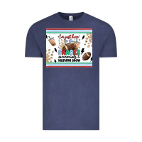Vintage Denim i'm just here for the snacks Vintage Tee - MaliasSmallBusiness
