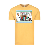 Vintage Mustard i'm just here for the snacks Vintage Tee - MaliasSmallBusiness